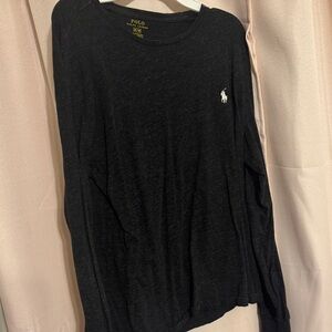 Polo Ralph Lauren Black Long Sleeve Shirt